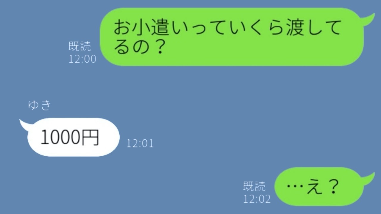 DQNママ友「旦那の小遣いは月1000円で十分でしょw」→可哀想な夫をかばったら“浮気相手認定”されて勘違い女が大暴走…
