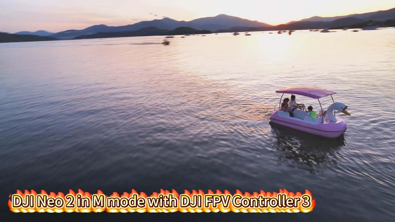 DJI Neo 2 in M mode with FPV Controller 3