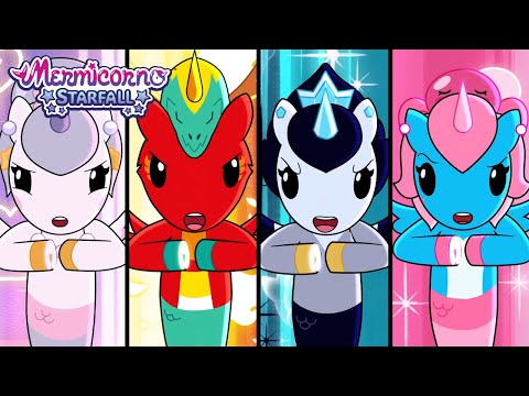 HOOFLET POWER Cartoon For Kids Mermicorno Starfall Official 