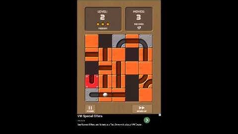 Unroll Me Medium Level 2 Walkthrough 3 Stars