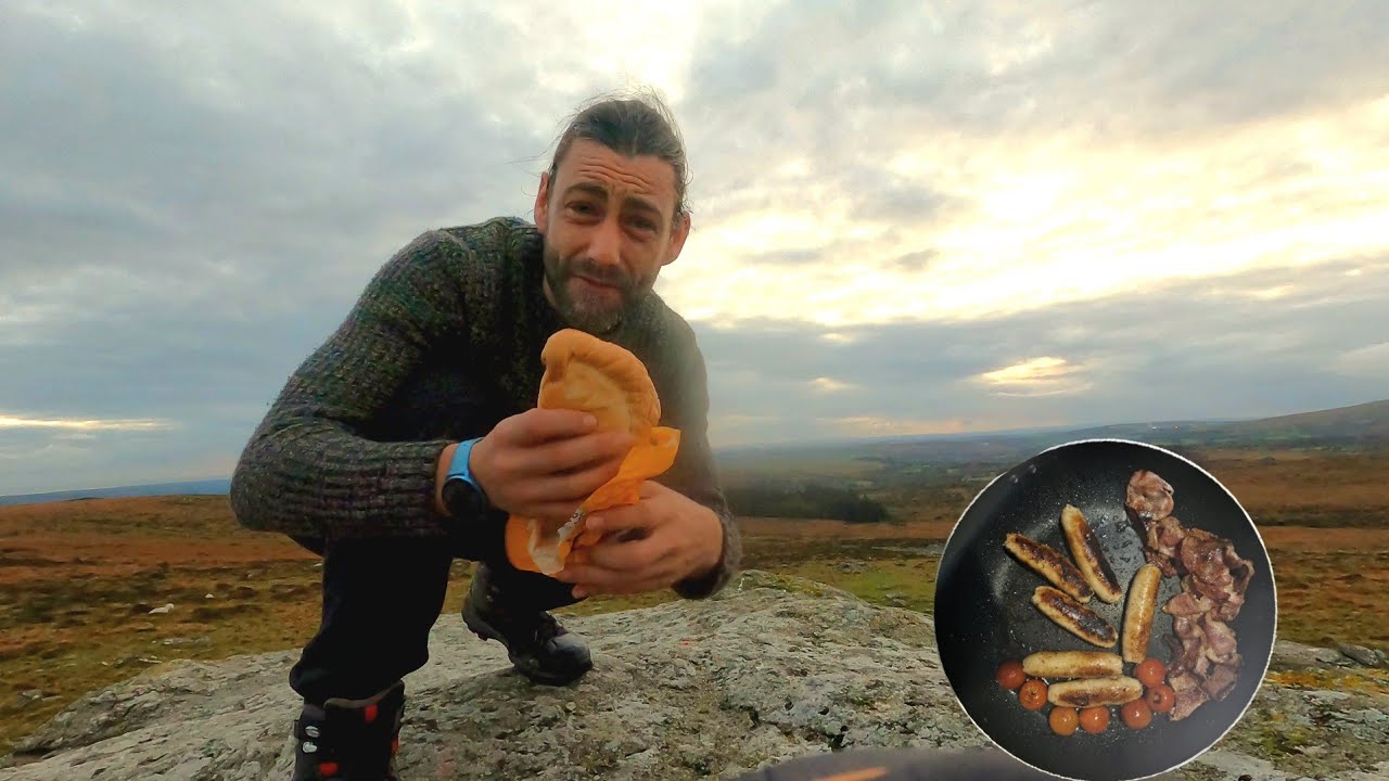 Solo wild camping in England 