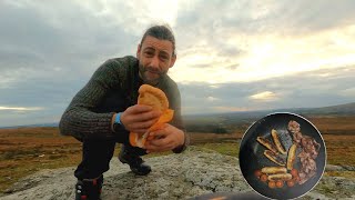 Solo wild camping in England 🏴 #UK #solo #camping #outdoor #travel #food #hiking #adventure