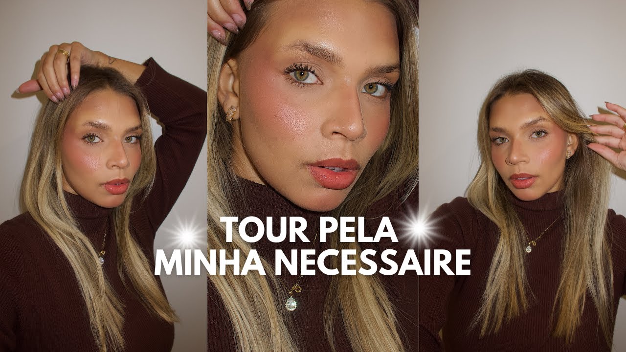 Minha Necessaire de Maquiagem Completa | Tour + Make Usando os Produtos 🪞💄