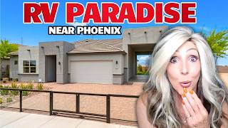 Inside a Brand-New Phoenix Home with a Massive Lot & Huge RV Garage Inside a Brand-New Phoenix Home with a Massive Lot & Huge RV Garage