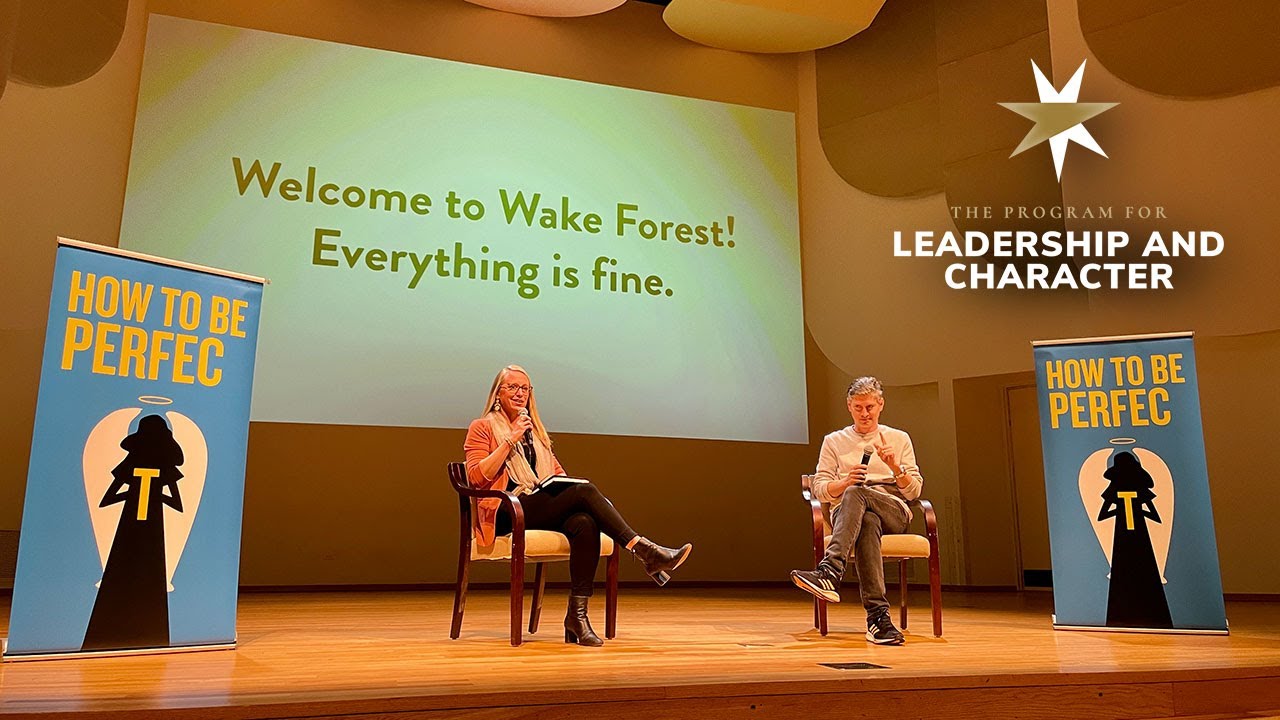 How To Be Perfect: An Evening with Michael Schur at Wake Forest University