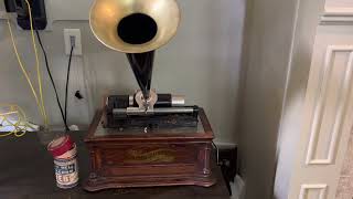 Columbia Phonograph Plays Duskey Minstrel By Olly Oakley