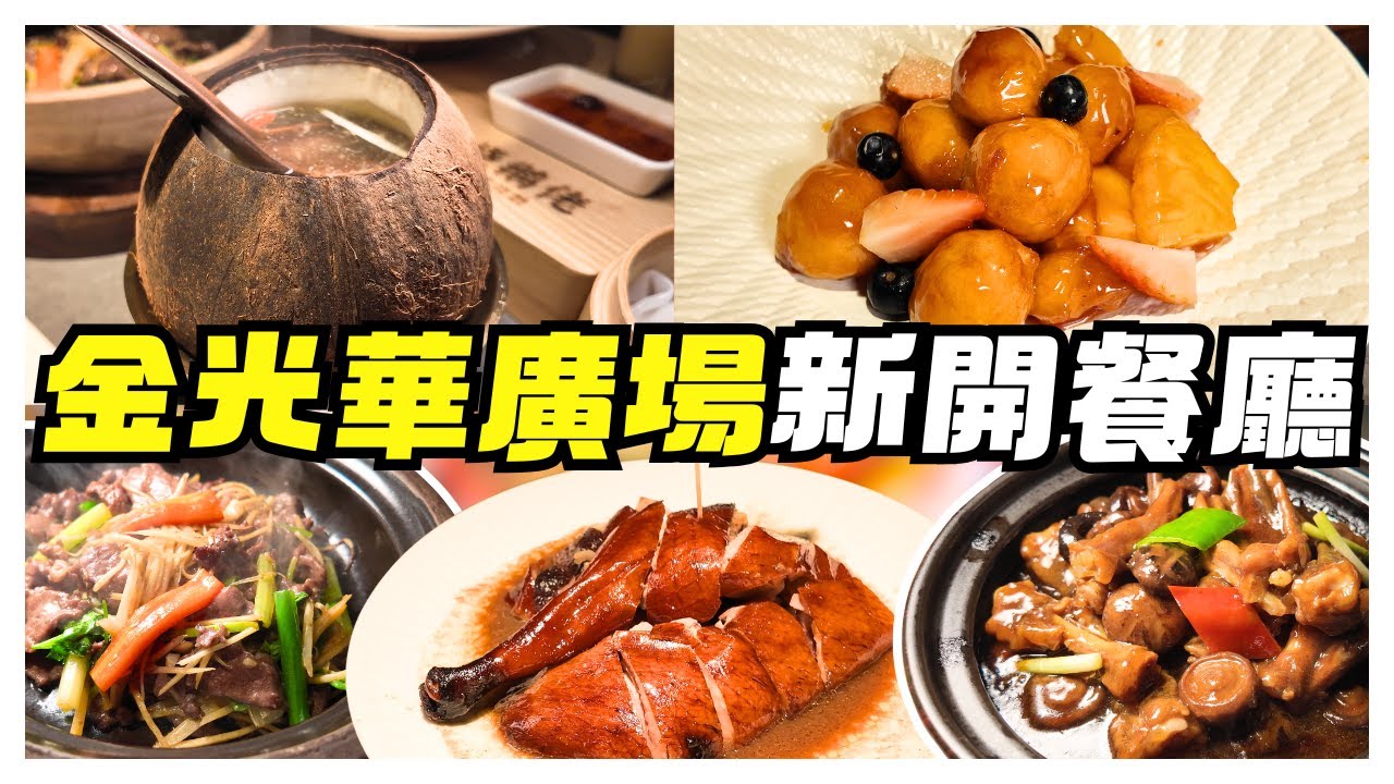 深圳金光華新開餐廳🌟脆皮燒鵝｜招牌秘製叉燒｜海鮮蠔仔烙｜原隻椰子燉烏雞湯｜金光華廣場｜國貿站