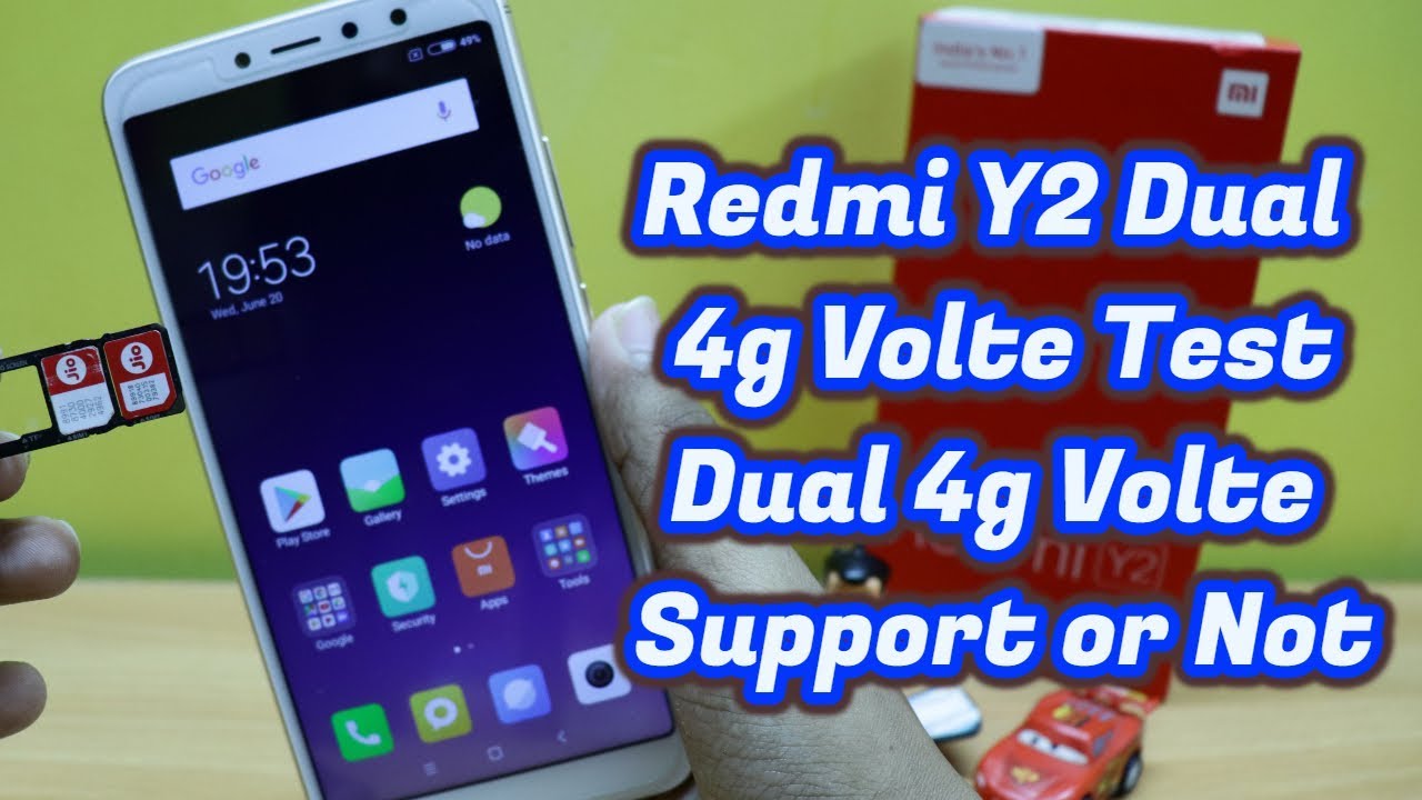 Redmi Y2 Dual 4g Volte test Support Or Not (Hindi)
