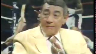 Boxing - 1980 - Howard Cosell In Studio With Champ Sugar Ray Leonard After His NO MAS Duran Fight II