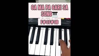 ga ma pa gari sa song with notes #piano #bgm