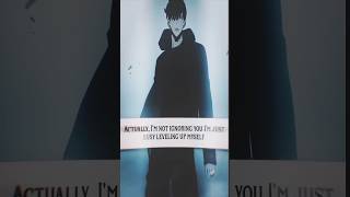 "Jinwoo's Epic Journey: Secrets to Unstoppable Success!"#jinwoo #anime #attitude #motivation #viral