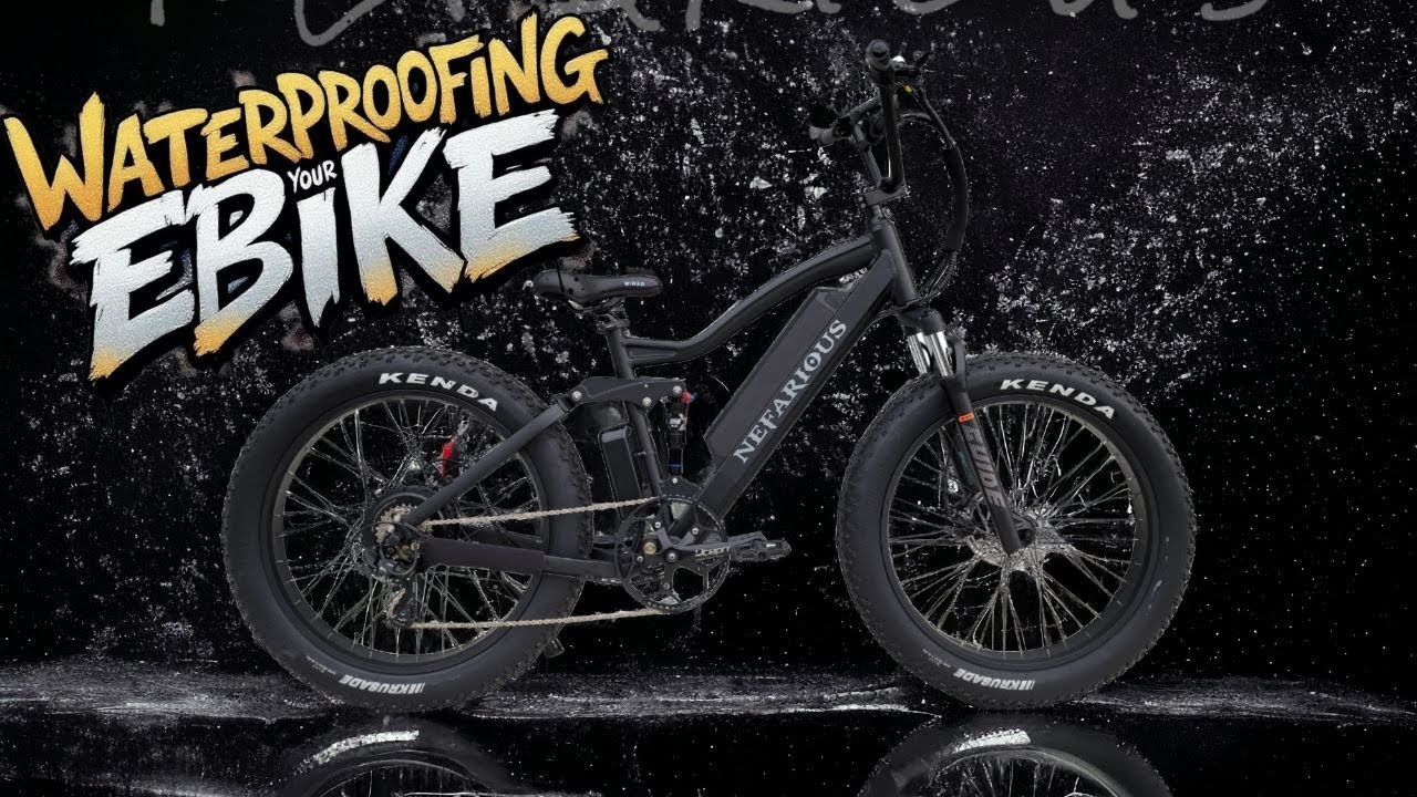 ВОДОНЕПРОНИЦАЕМОСТЬ ВАШЕГО ЭЛЕКТРОВЕЛОСИПЕДА