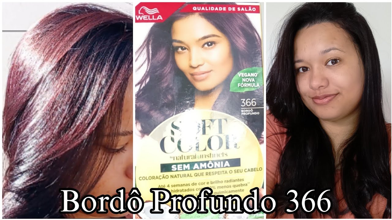 SOFT COLOR BORDÔ PROFUNDO 366 | DO CASTANHO AO BORDÔ | FUNCIONOU?