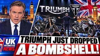 Triumph BLOWS UP The Entire Motorcycle Market With This BIG ANNOUNCEMENT in UK Triumph BLOWS UP The Entire Motorcycle Market With This BIG ANNOUNCEMENT in UK