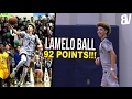 LaMelo Ball 92 Point Game FULL HIGHLIGHTS: 41 Points In 4th! Could NOT MISS ANYTHING!