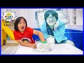 Frozen blubber ice water Easy DIY Experiments for kids!!