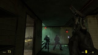 Going into an Infested Sewer | Slums 2 HL2 Mod