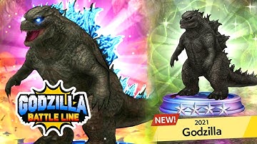 HOW TO UNLOCK GODZILLA 2021 in GODZILLA BATTLE LINE Battle pass 哥斯拉战线 ゴジラバトルライン #SHORTS