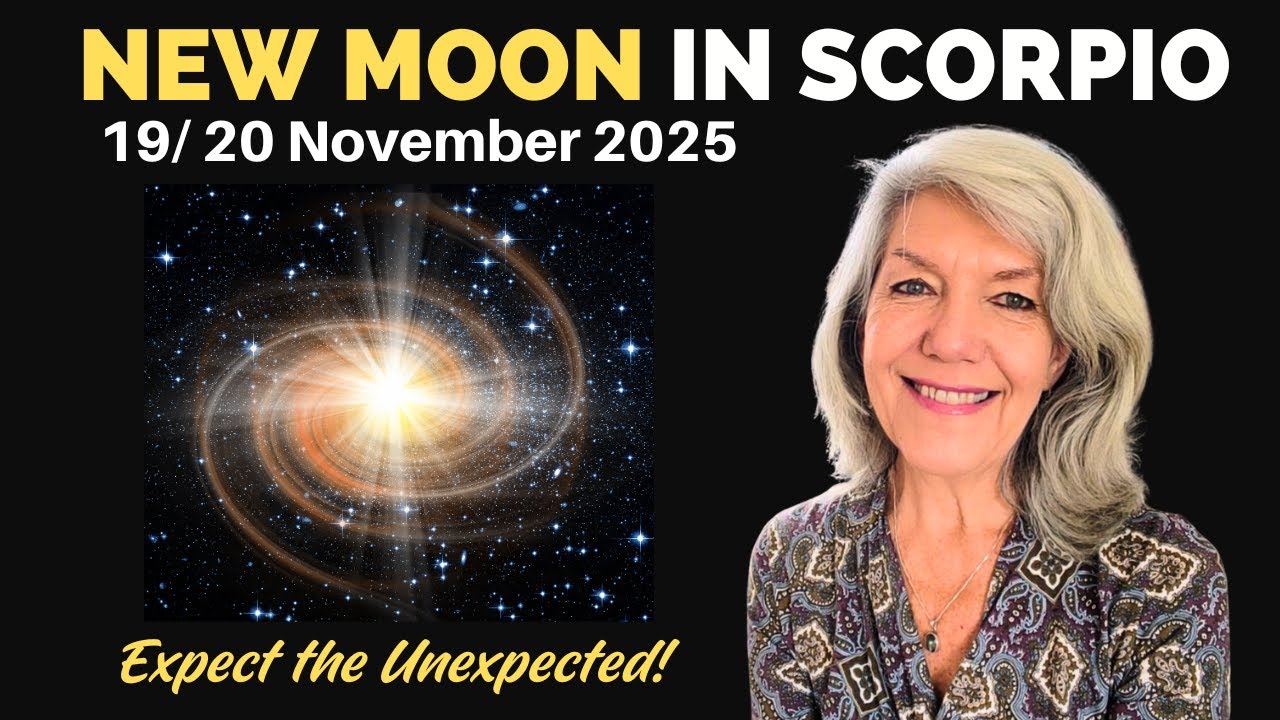 New Moon in Scorpio November 2025 - Expect the Unexpected! - YouTube