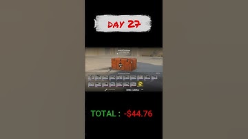 DAY 27 of opening a CS2 case until we hit a GOLD #csgo #cs2 #caseopening #ohnepixelbest #gold