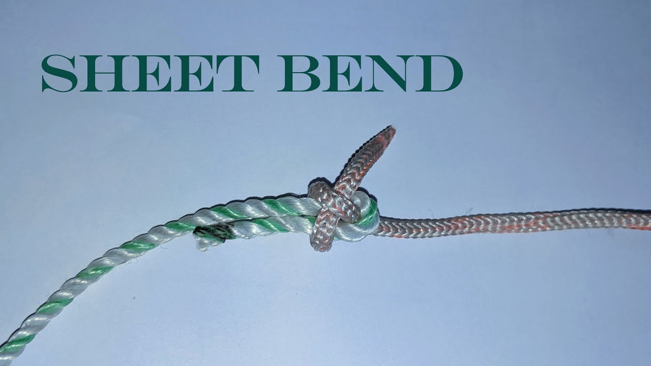 How to Tie Sheet Bend knot .(step by step) YouTube
