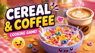 Relaxing Breakfast Cooking Game 🍵☕ Making Cereal & Coffee | Cozy ASMR Gameplay screenshot 1