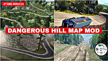 DANGEROUS HILL MAP MOD RELEASED FOR BUS SIMULATOR INDONESIA || VARA LEVEL