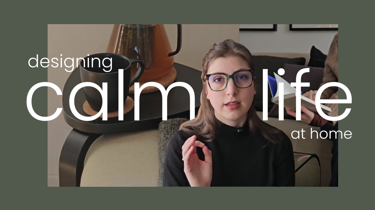 I want to create an intentional home to practice slow living