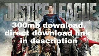 How to download justice league in hindi direct download link only 700 mb in description How to download justice league in hindi direct download link only 700 mb in description