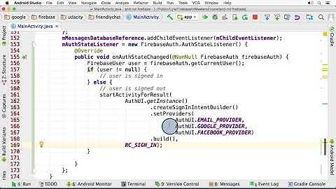 22   AuthStateListener and AuthUI