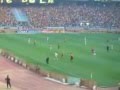 Echange entre la curva nord tunis club africain et la curva sud taraji