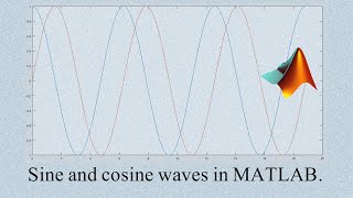 How to make sine and cosine waves in MATLAB.