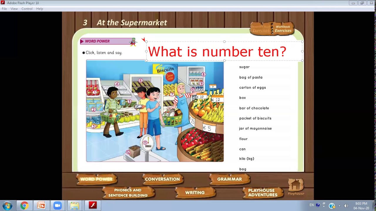 Unit 3: At the Supermarket -Word power- Continue- page 22 -Grade 2 -