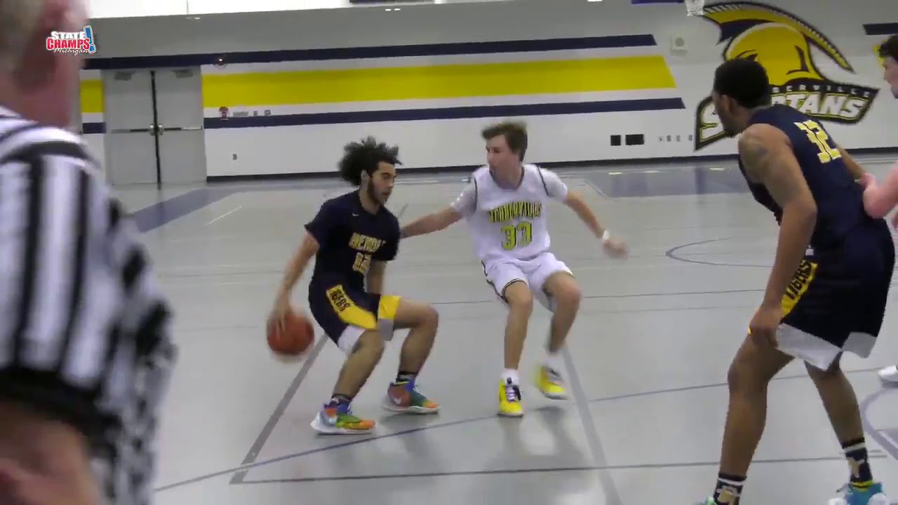 Burton Bendle at berville Boys Basketball 12820 STATE CHAMPS