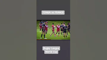 World Rugby League 2022 Tonga Vs France 