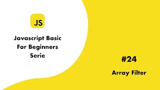 JS Basic24 Array Filter method