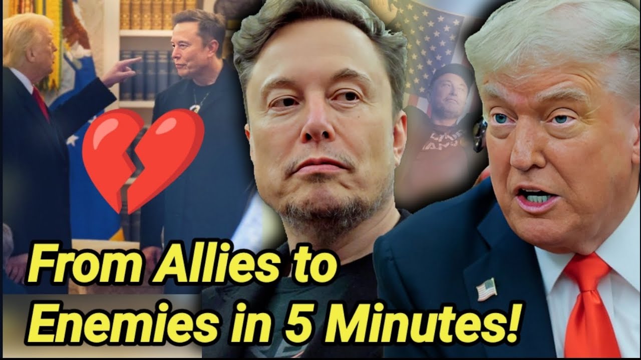 Fued Explained In Details | Elon Musk vs Donald Trump: From Allies to ...