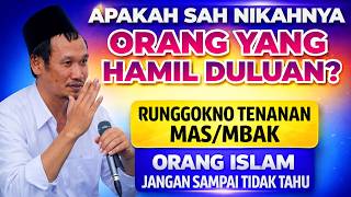 WAJIB TAHU! APAKAH SAH NIKAHNYA ORANG YANG HAMIL DULUAN - GUS BAHA | Ngugemi Ulama
