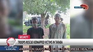 TROOPS RESCUE KIDNAPPED VICTIMS IN TARABA