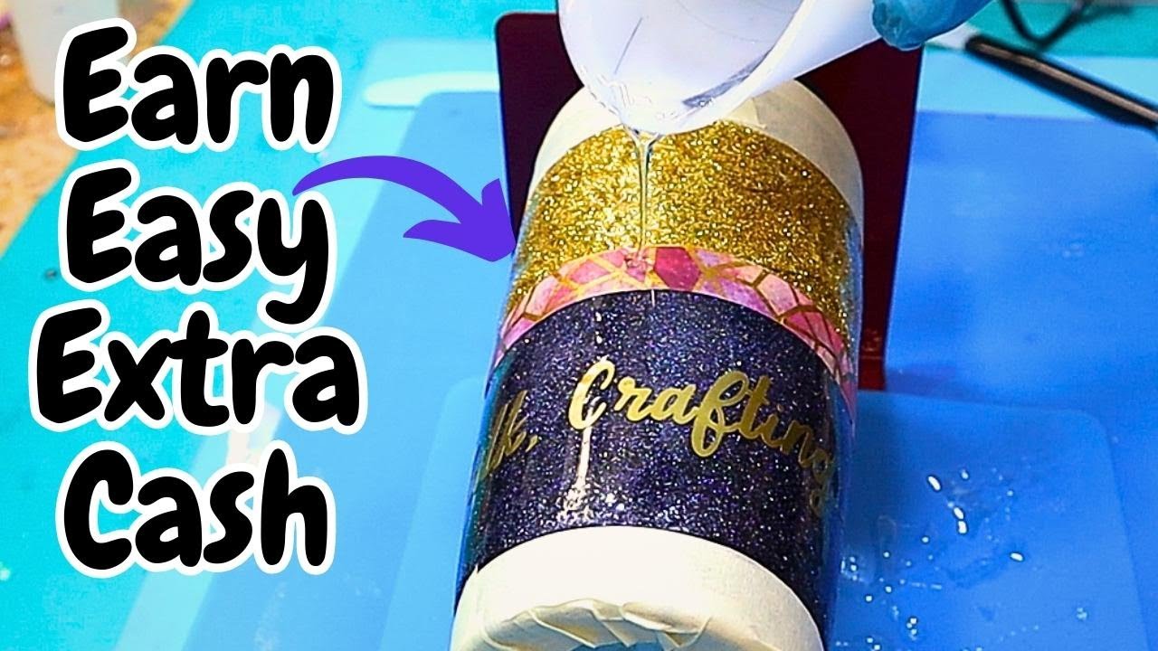 Turn Old Tumblers & Mugs into Cash with Resin Upcycling YouTube