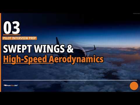 🎯👨‍✈️ Swept Wings & High-Speed Aerodynamics — The Jet-Specific Questions Candidates Miss