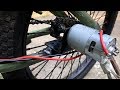 Chế xe đạp điện bằng Motor 775 | DIY Electric bike using 775 motor