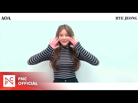 AOA Hye Jeong 2021 New Year's Greeting Message