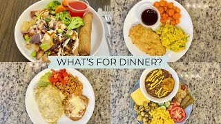 WHAT’S FOR DINNER? | EASY & BUDGET FRIENDLY | REALISTIC WEEKNIGHT MEALS | DINNER INSPIRATION