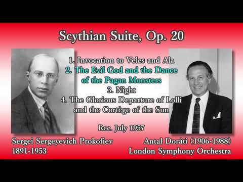Prokofiev: Scythian Suite, Doráti & LSO (1957) プロコフィエフ