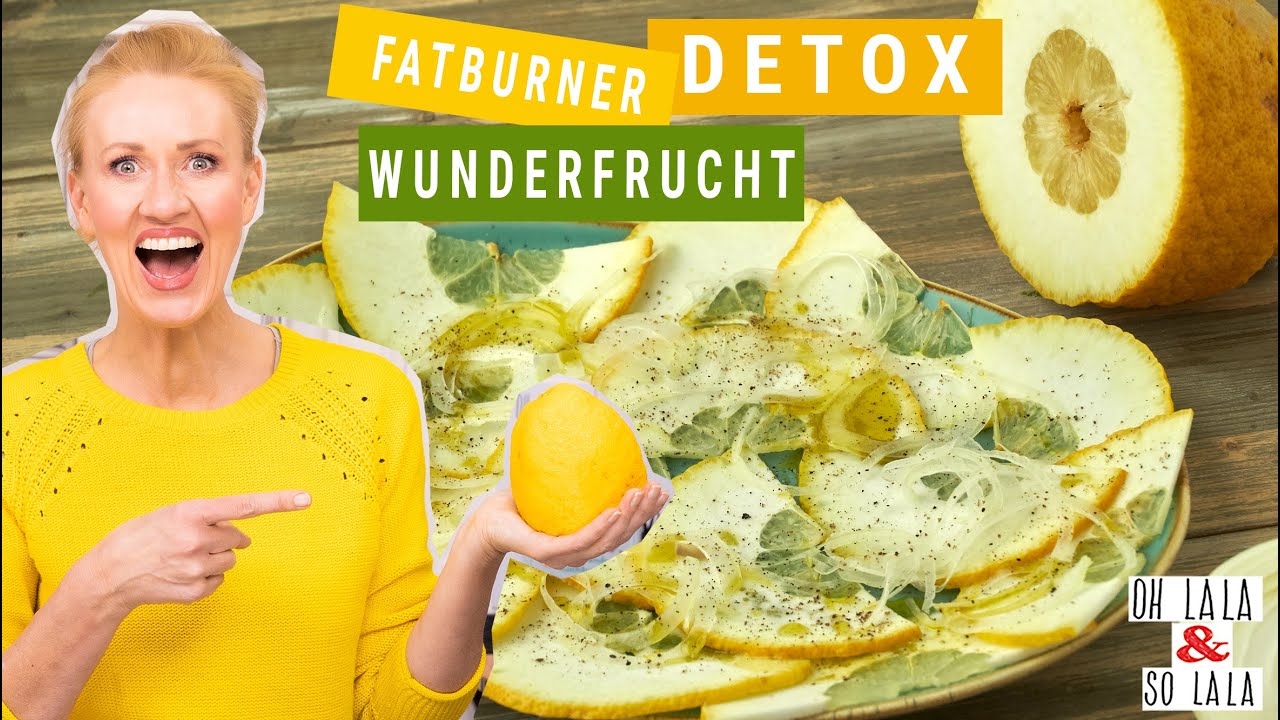 Kennst du diese Frucht❓Hilft beim Abnehmen & Entgiften * Darmgesundheit ✅  Cedro Carpaccio Rezept