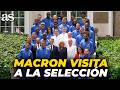 La visita de MACRON a la SELECCIÓN FRANCESA para dar ánimo a los suyos | MUNDIAL 2026