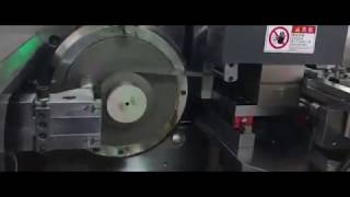 Fully-automatic CNC toroidal core processing machine
