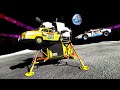 We Went to the Moon and Destroyed Everything in Low Gravity in BeamNG Multiplayer!