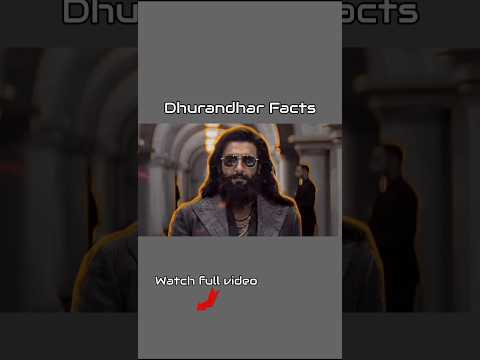 Intro... Dhurandhar facts📈